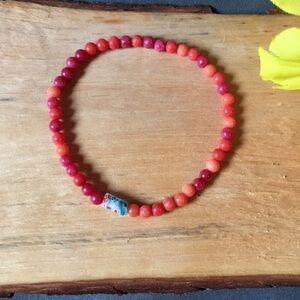 ❇️❤️semiprecious bracelet-quartzite